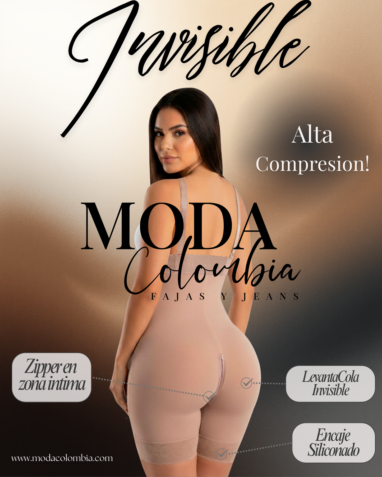 COLOMBIAN STRAPLESS SHAPER 232