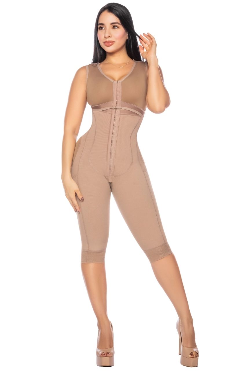 FAJA LARGA CON BROCHES Y BRA 280