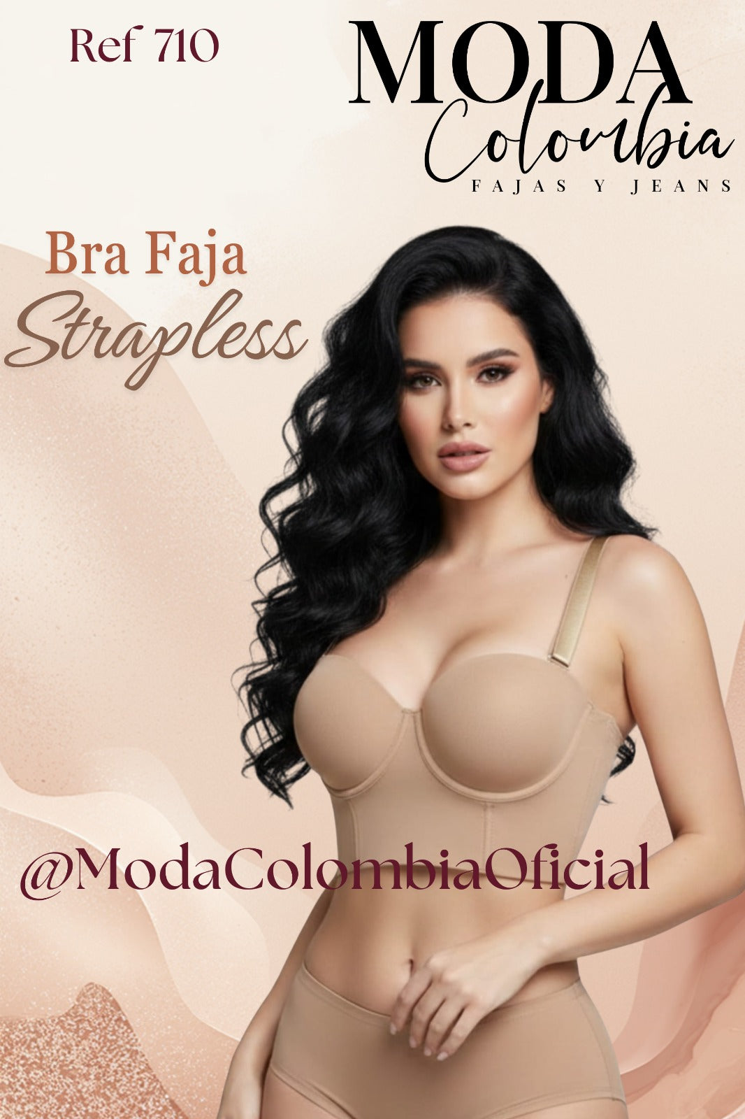 PREMIUM SHAPEWEAR STRAPLESS BRA 710