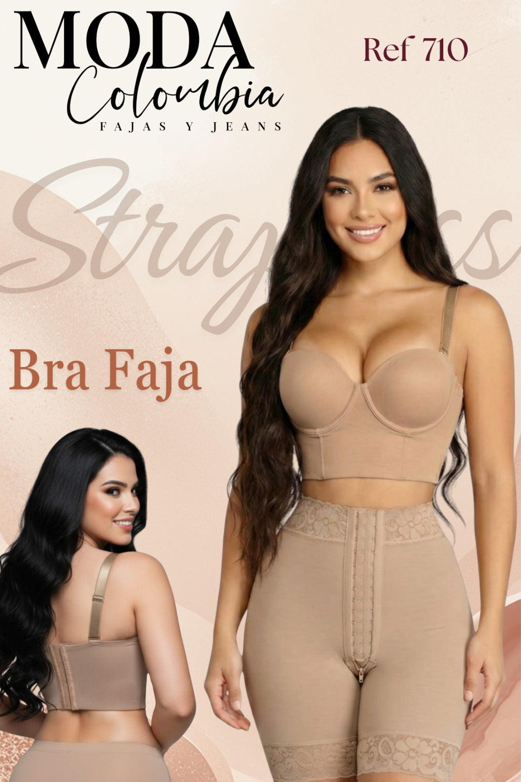 PREMIUM SHAPEWEAR STRAPLESS BRA 710