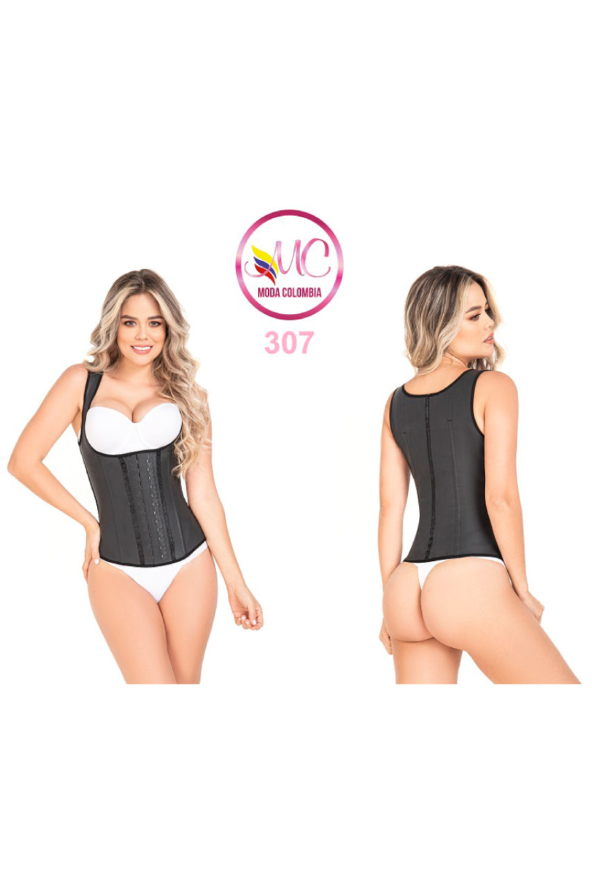 LATEX WAIST TRAINER VEST 307